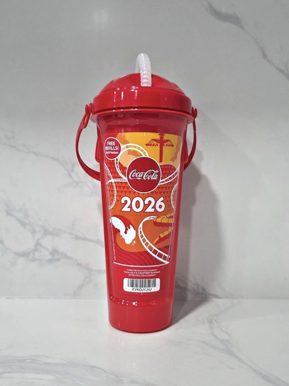 Coca-Cola 2026 Coca-Cola bottle Geometric Red